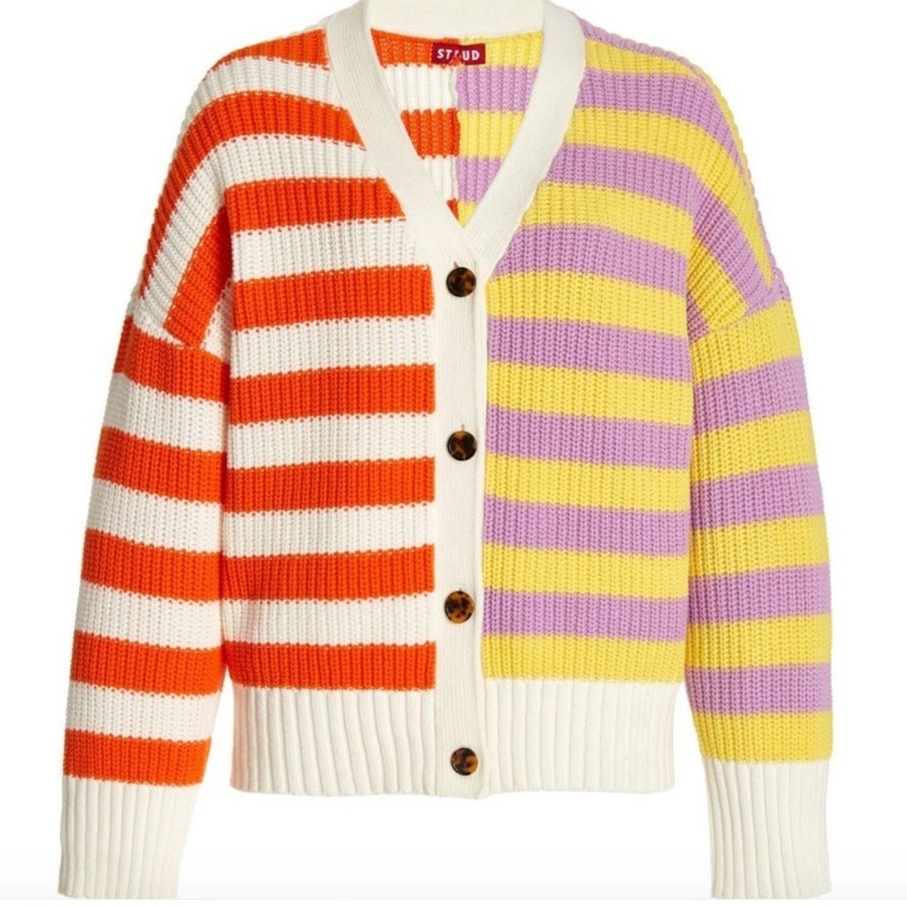 STAUD knit cardigan
